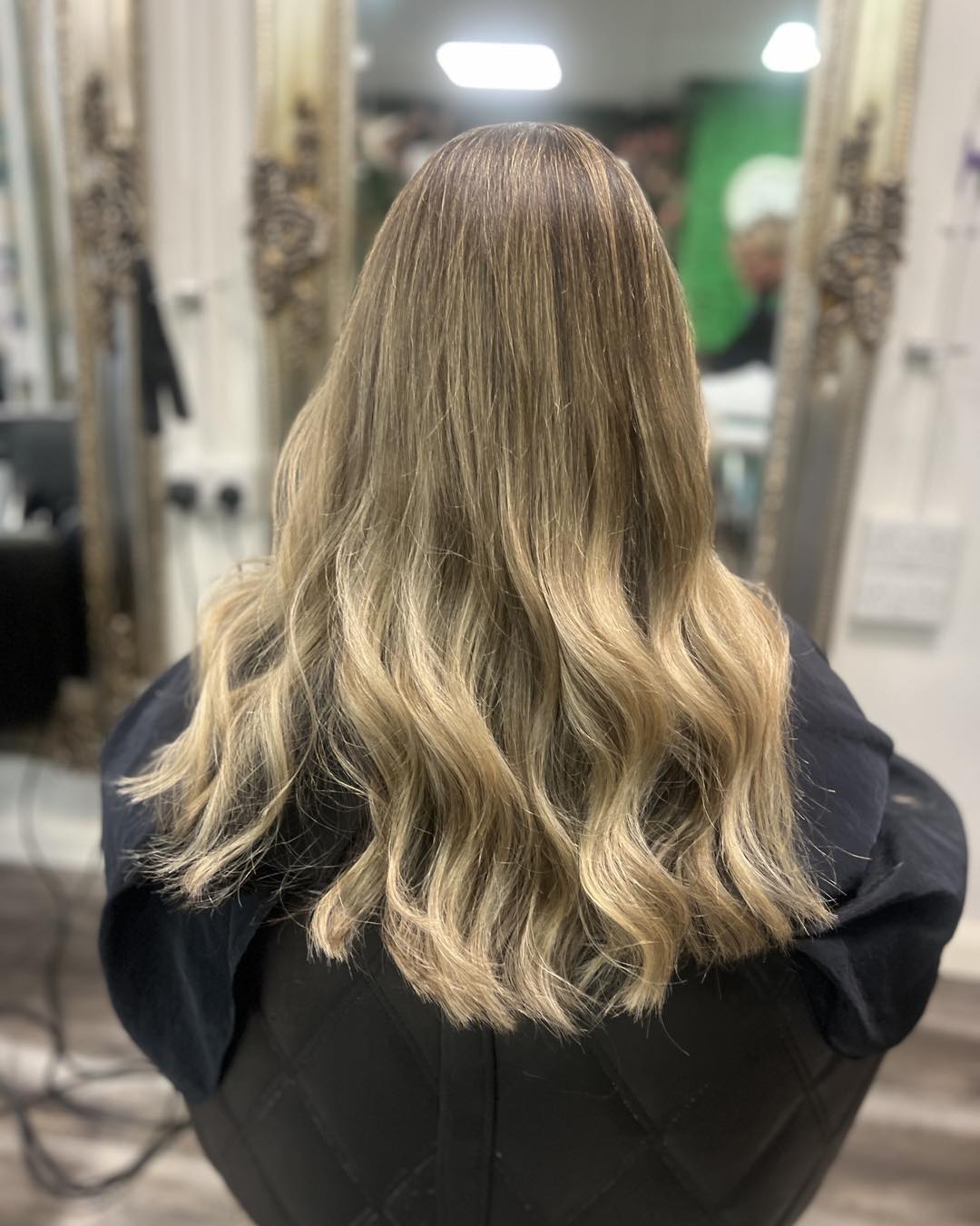 Balayage blonde finished at Chic Hair & Beauty Bar